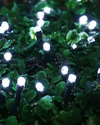 LUCES DECORATIVAS NAVIDEÑAS COLOR VERDE 30M